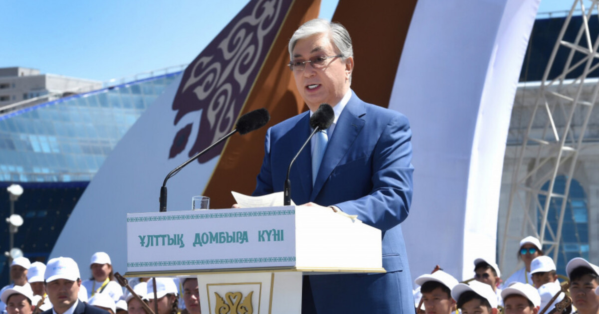 Мемлекет басшысы Ұлттық домбыра күнімен құттықтады