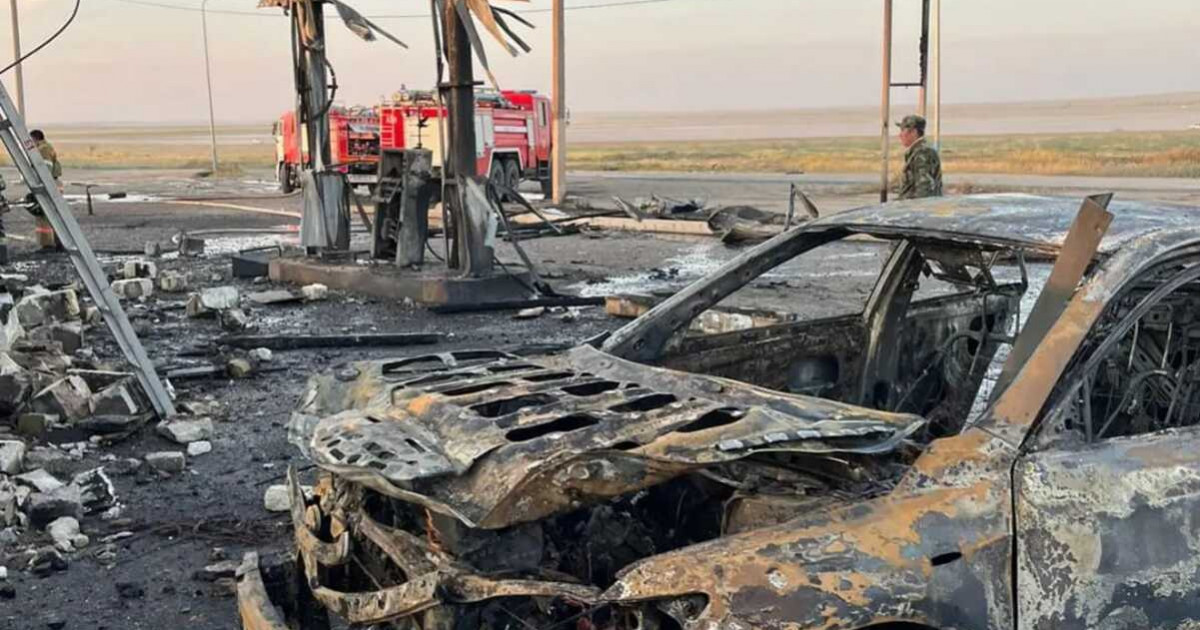 Ақтөбеде газ құю бекетіндегі өрттің себебін арнайы комиссия анықтайды