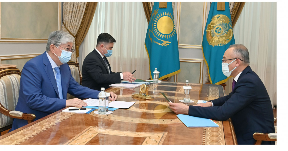 Ұлттық банк төрағасы Президентке есеп берді
