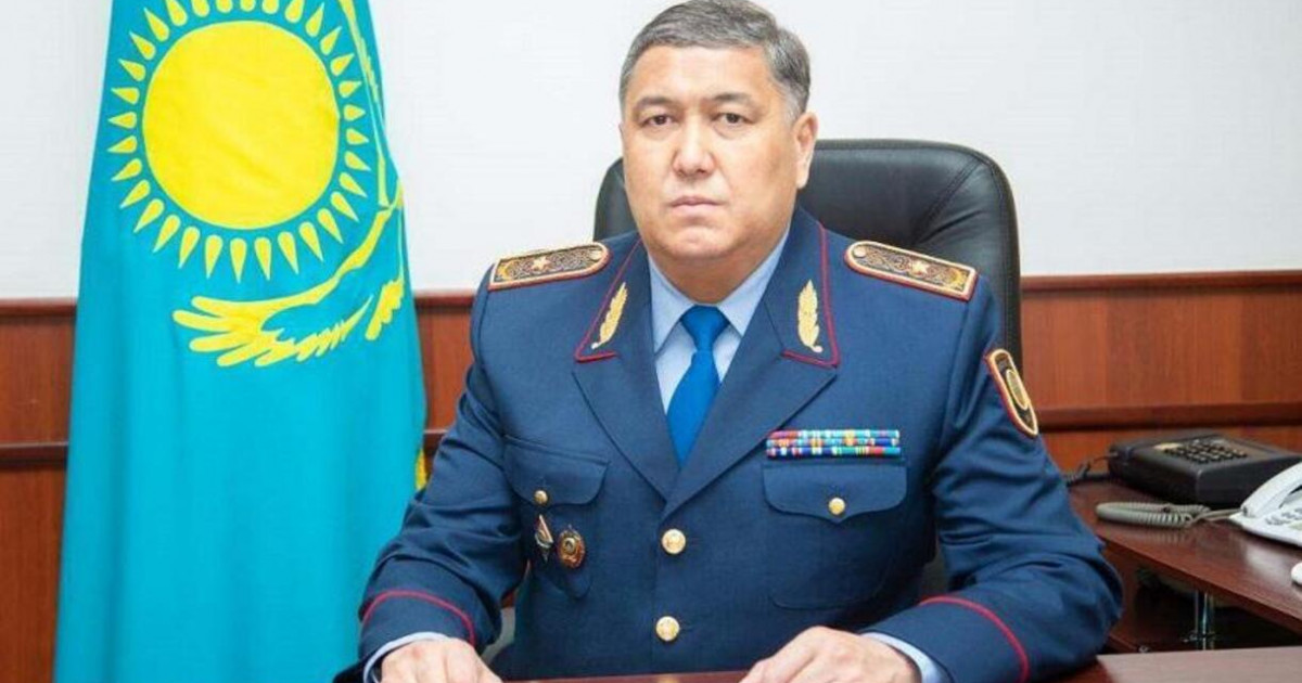 Жетісу облыстық Полиция департаментінің бастығы тағайындалды
