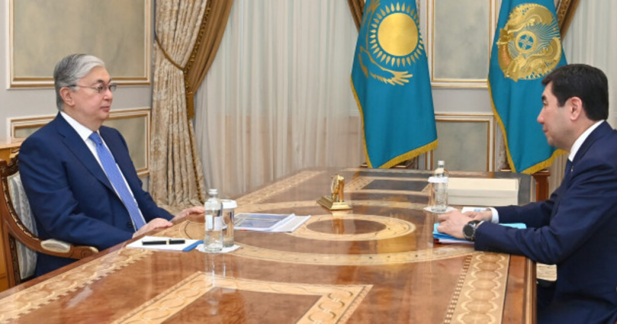Тоқаев Мәжіліс төрағасы Ерлан Қошановты қабылдады