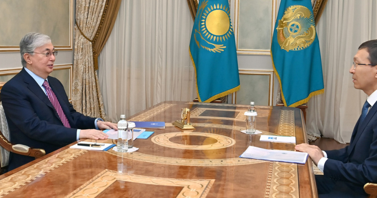 Президент Орталық сайлау комиссиясының төрағасын қабылдады