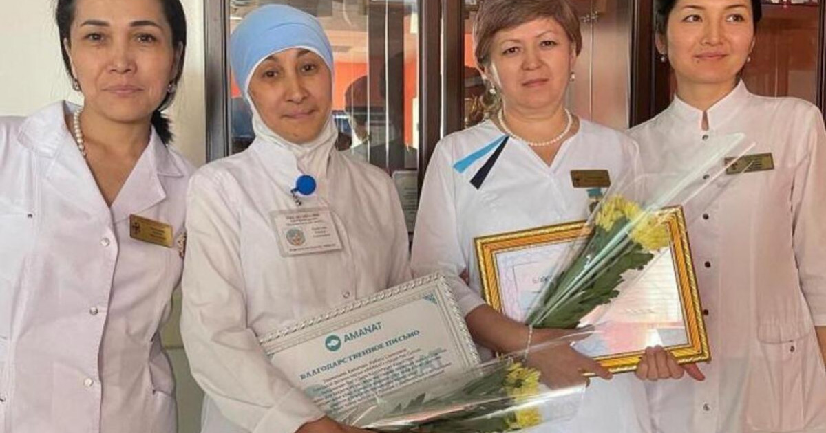 Елордада медицина қызметкерлері БҰҰ медалімен марапатталды