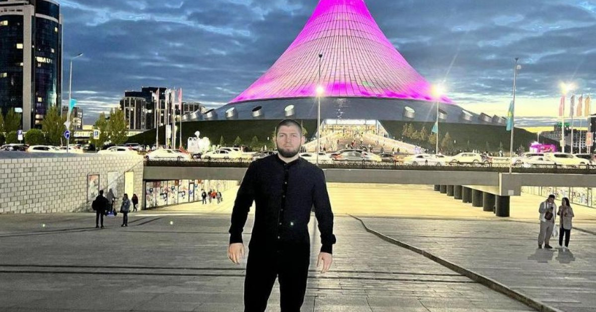 Хабиб Нурмагомедов Қазақстанға келді