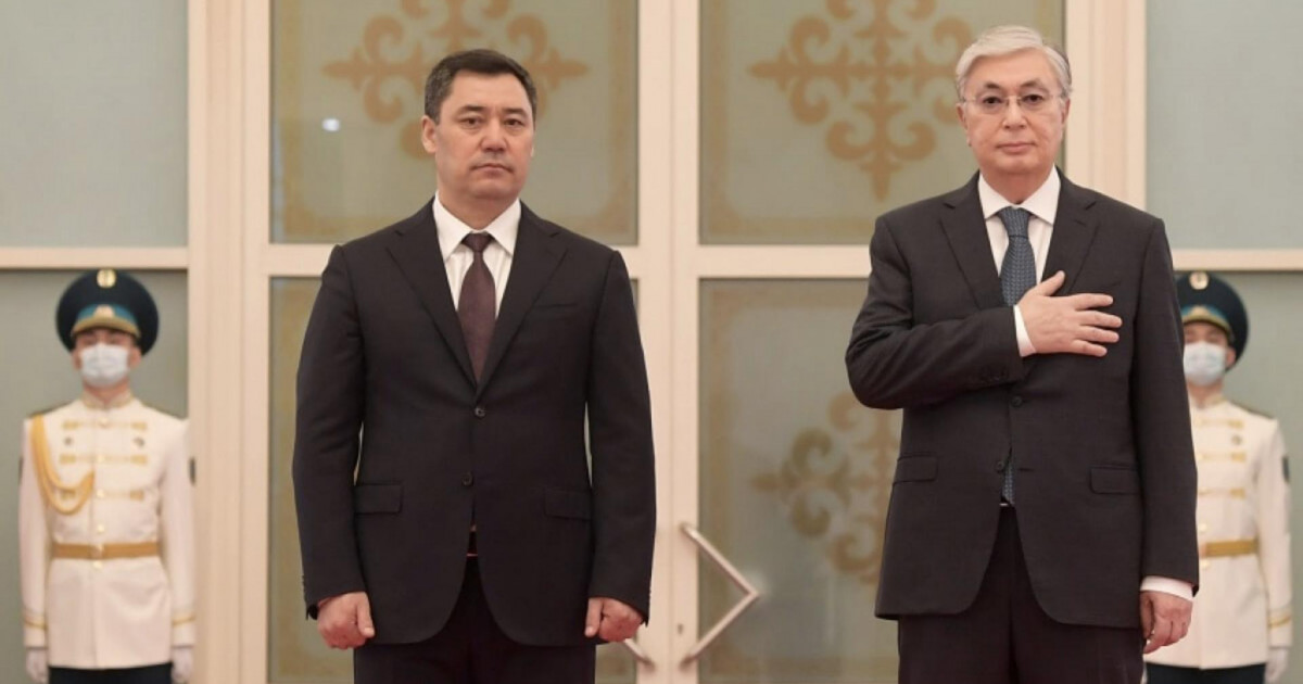 Президент Садыр Жапаровқа көңіл айту жеделхатын жолдады