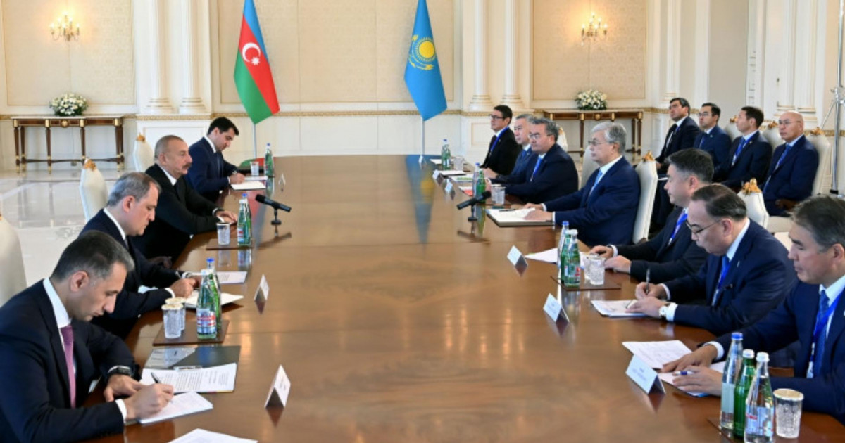 Қазақстан-Әзербайжан: қос Президент қандай келіссөз жүргізіп жатыр?