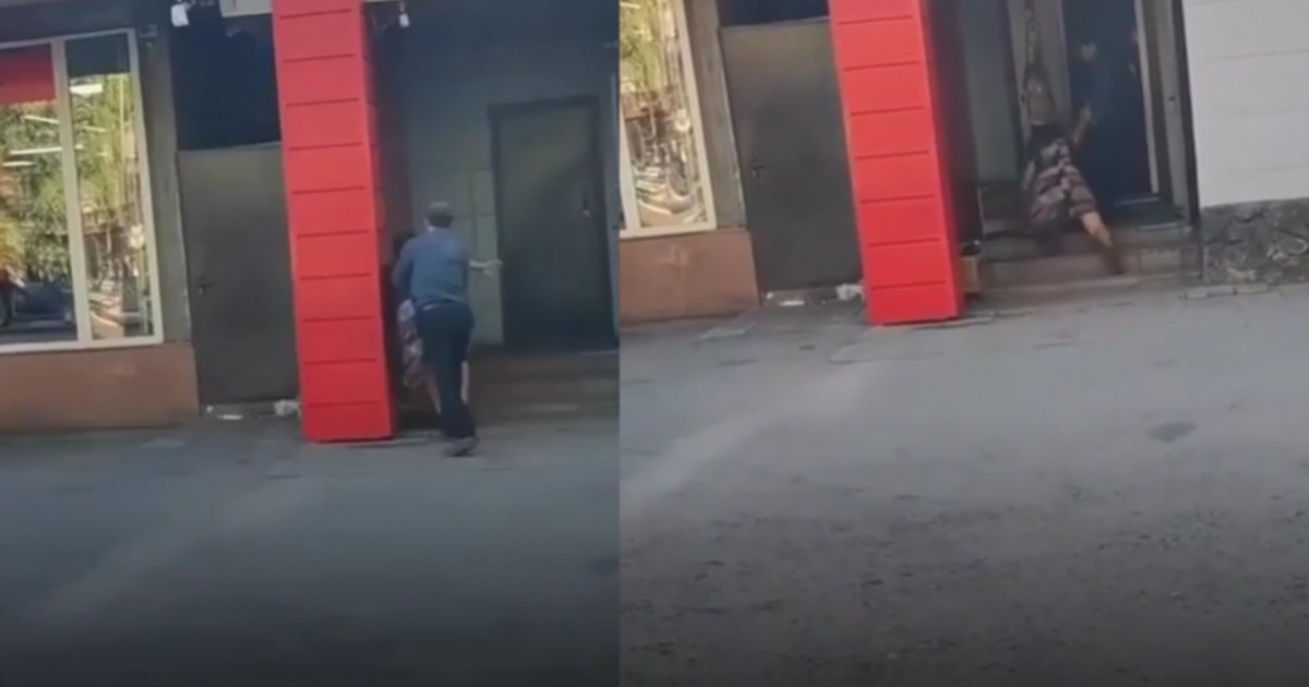 Талдықорғанда әйелді соққыға жыққан ер адам іздестіріліп жатыр