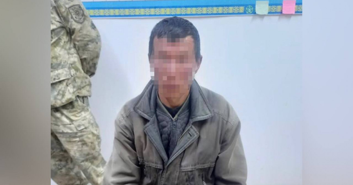 Қазақстан шекарасынан заңсыз өтпек болған шетел азаматы ұсталды