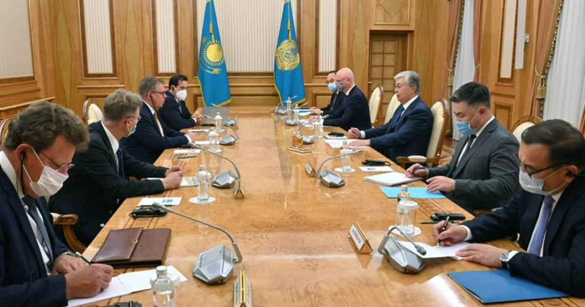 Президент Германияның экономикалық делегациясын қабылдады