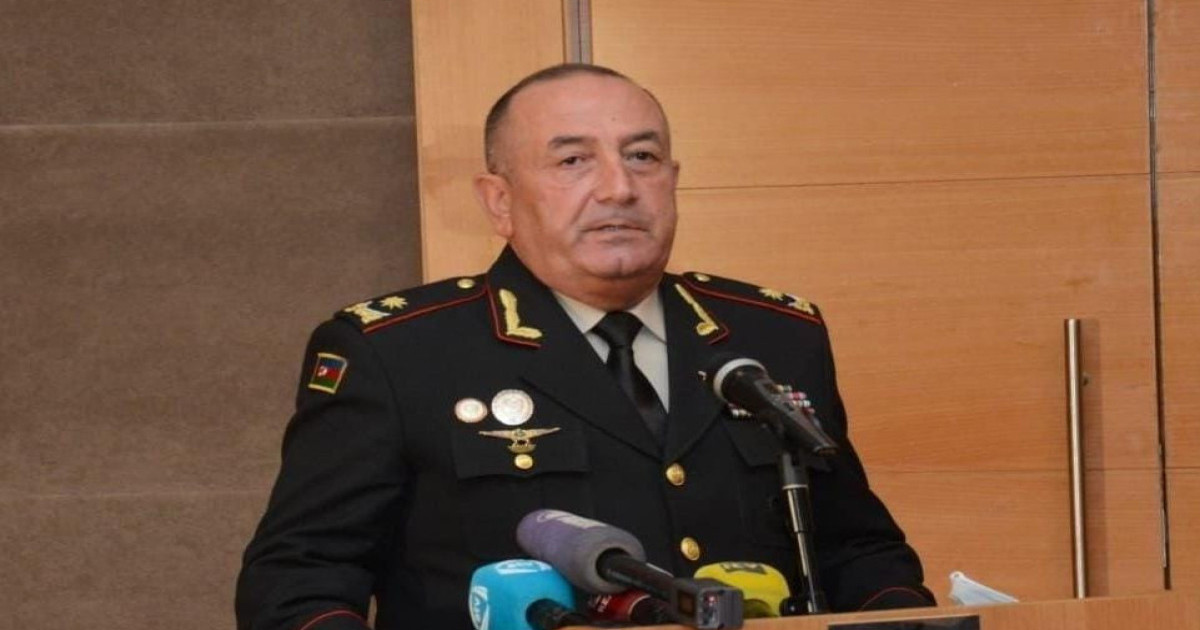 Әзербайжан армиясының генерал-майоры қамауға алынды