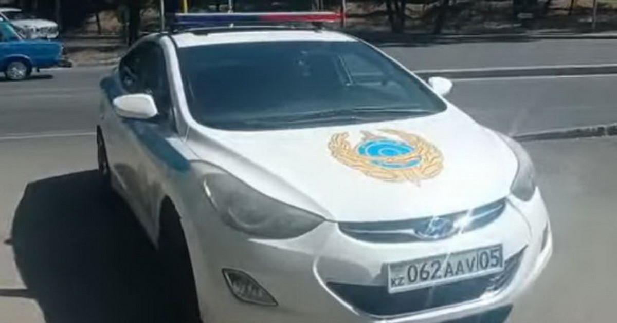 Алматыда жалған патрульдік полиция көлігі анықталды