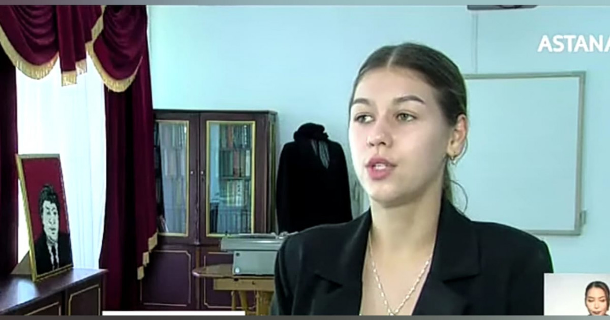 Неміс қызы қазақ тілі мен әдебиеті пәнінен сабақ беріп жүр