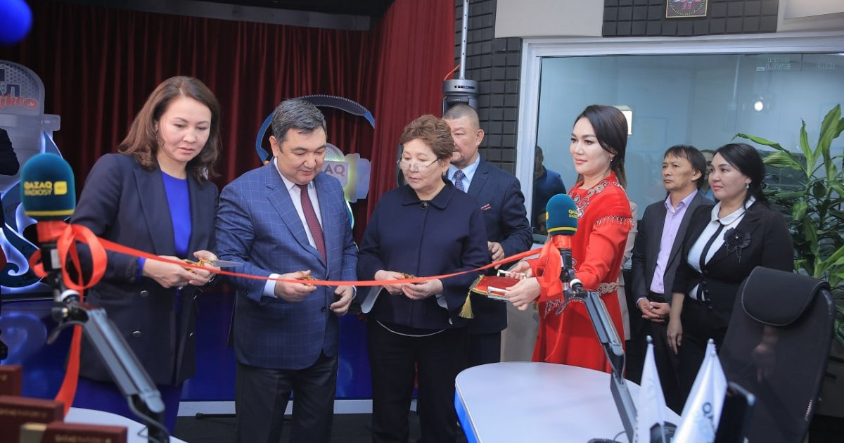 Қазақ радиосында Әбдірәлі Бөлебай атындағы студия ашылды