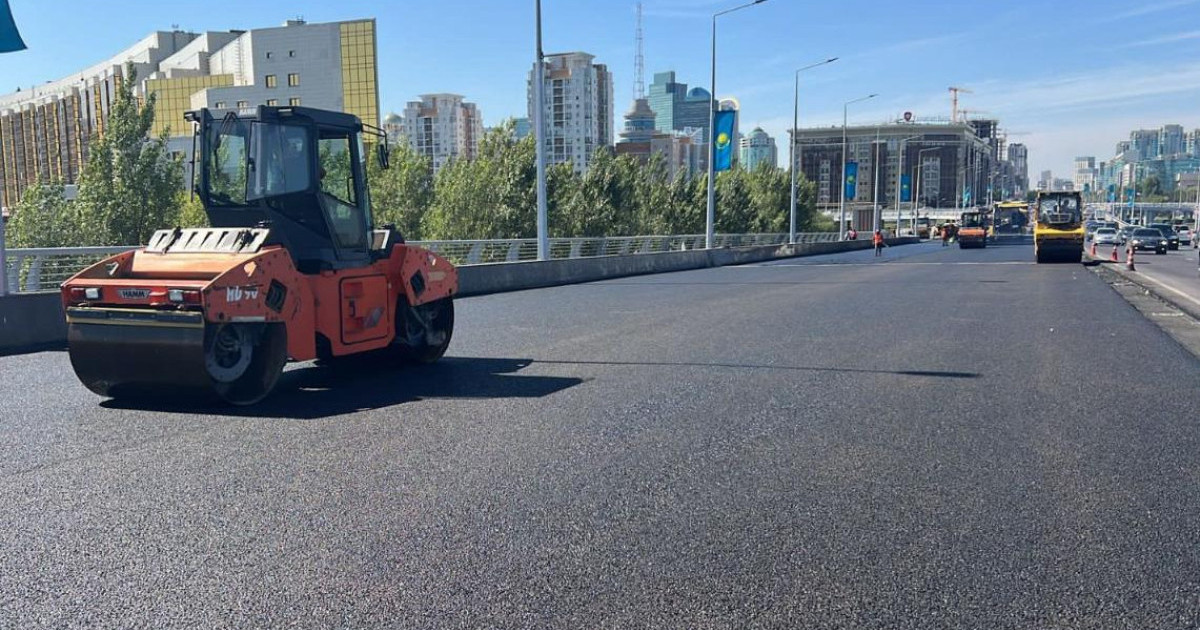 Сарайшық көпіріндегі жөндеу жұмыстары қазан айының соңында аяқталады