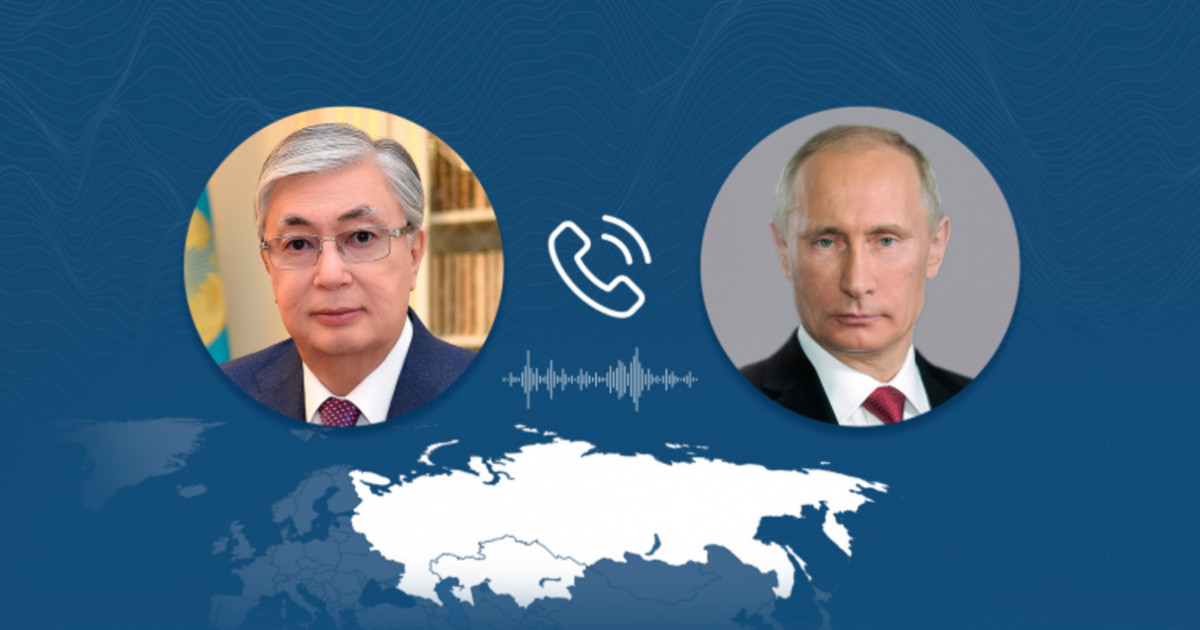 Қасым-Жомарт Тоқаев Владимир Путинмен сөйлесті