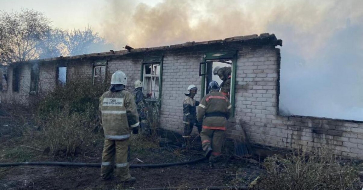 Аманқарағай және Озерное ауылдарындағы өрт сөндірілді