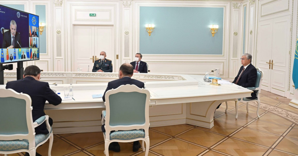 Тоқаев ҰҚШҰ Ұжымдық қауіпсіздік кеңесінің кезектен тыс сессиясына қатысты