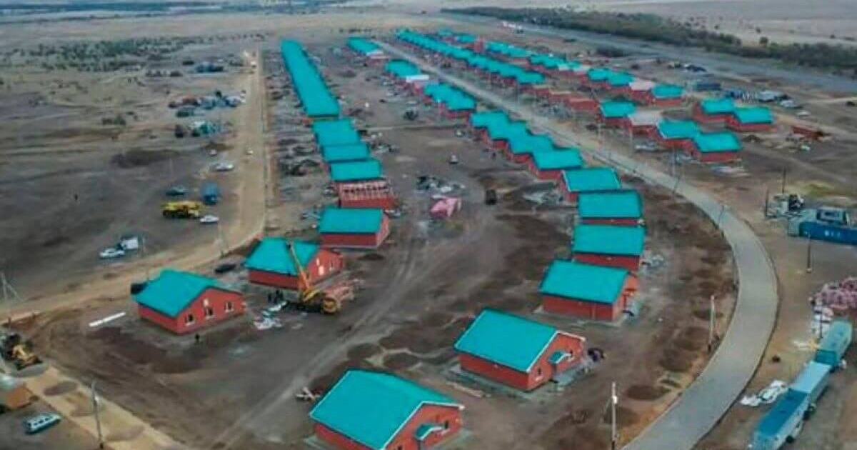 Қостанай облысында өрттен зардап шеккендерге арналған үйлердің құрылысы аяқталды
