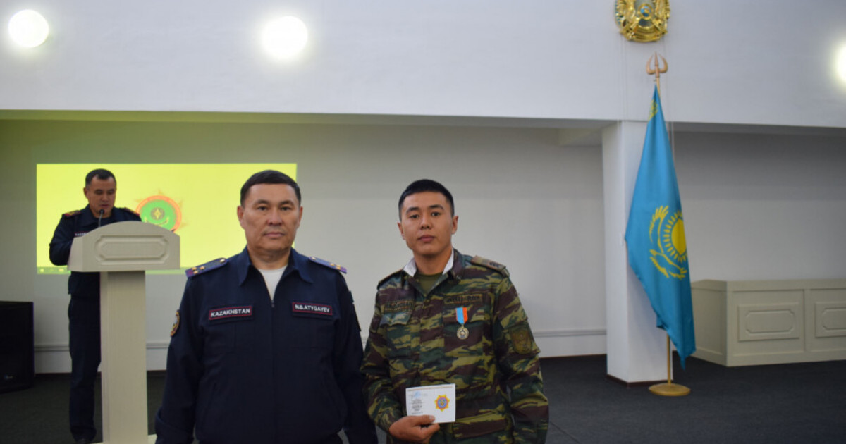 Қостанай облысындағы өртті сөндіруге қатысқандар марапатталды – ТЖД