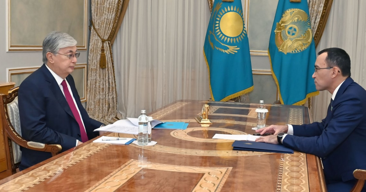 Президент Сенат төрағасы Мәулен Әшімбаевты қабылдады