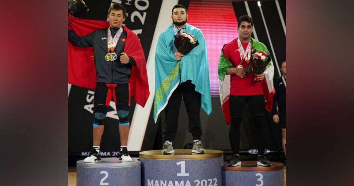 Қазақстандық зілтемірші Азия чемпионатында алтын алды