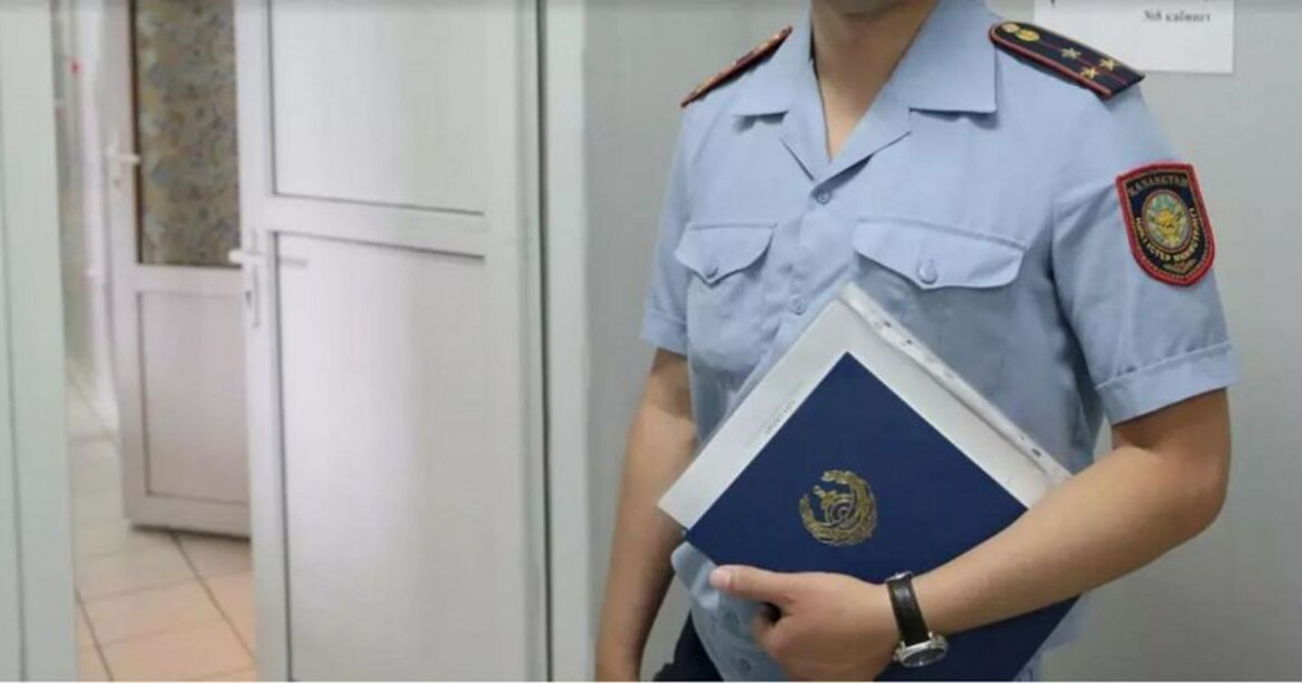 Қызылордалық полиция әйелін ауыр соққыға жықты деген күдікке ілінді