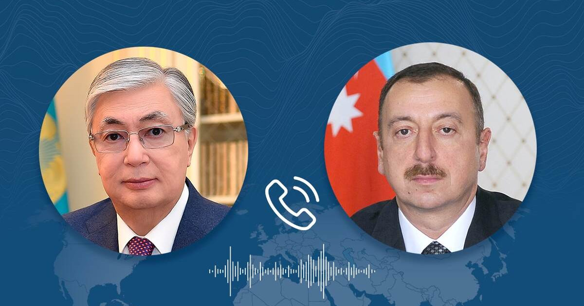 Әзербайжан президенті Тоқаевты сайлаудағы жеңісімен құттықтады