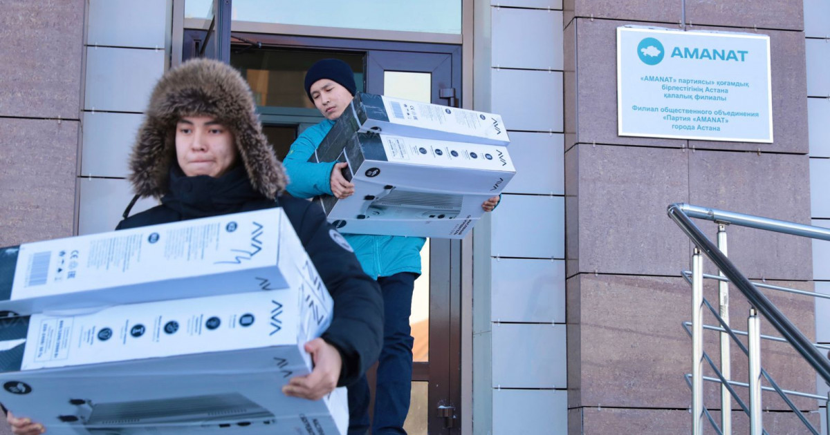 Аманаттықтар Екібастұз тұрғындарына 1000-нан астам жылытқыш жіберді