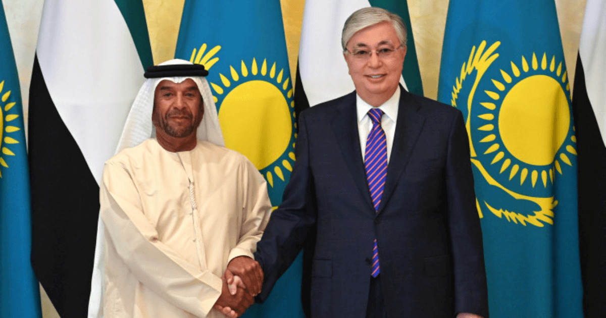 Тоқаев шейх Сурур бен Мұхаммед Әл Нахаянмен кездесті