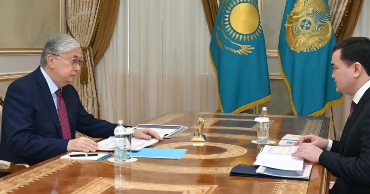 Президент Астана қаласының әкімі Жеңіс Қасымбекті қабылдады
