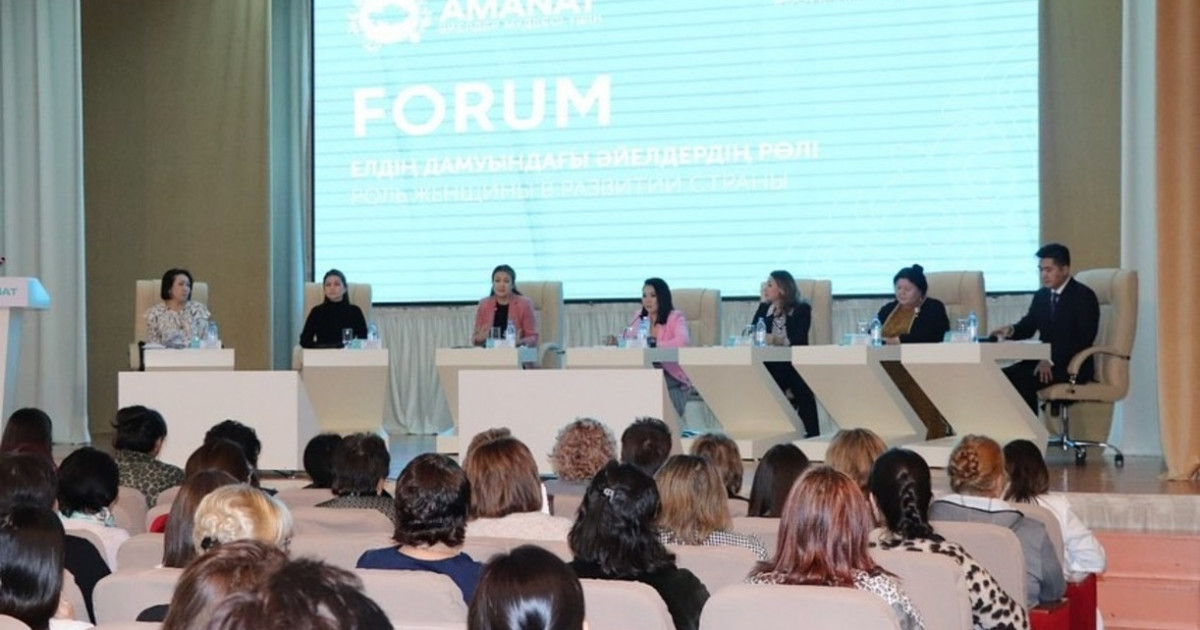 Ақтөбе облысында әйелдердің ел дамуындағы рөлі талқыланды