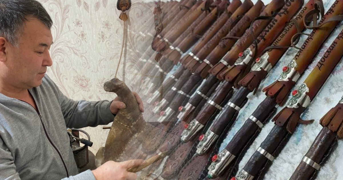Ұлттық қолөнерімізді дәріптеп жүрген шебер