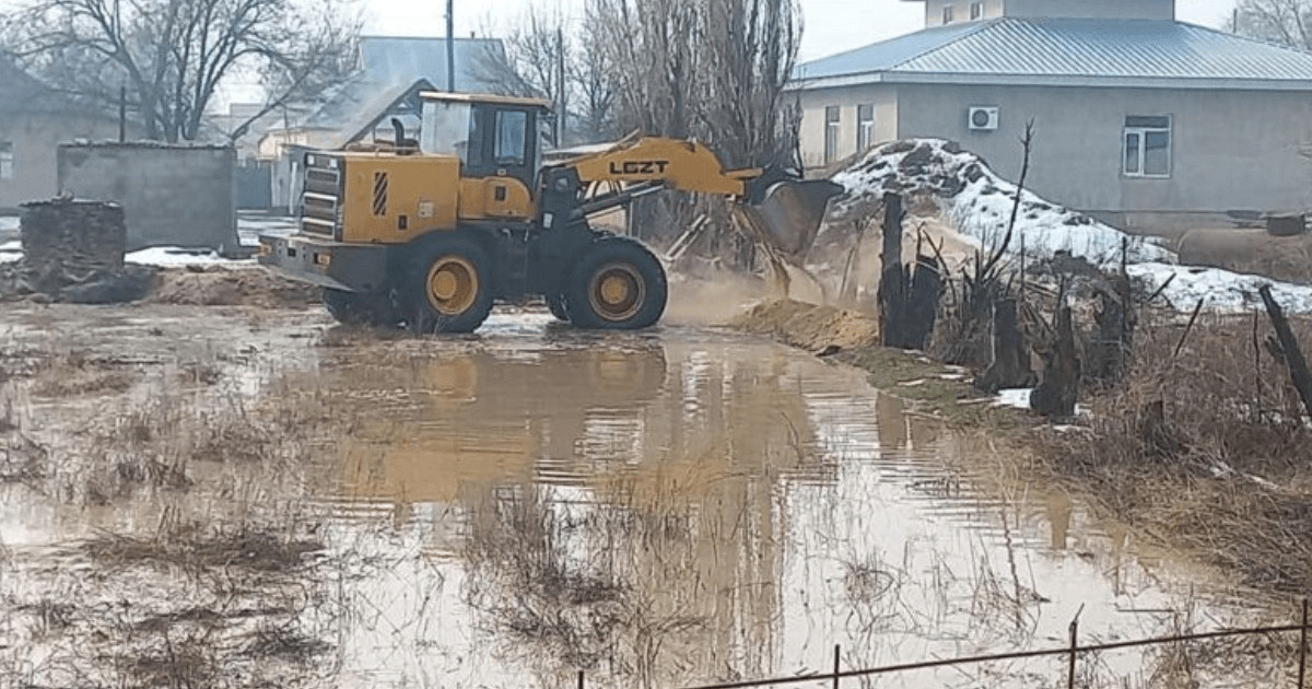Жамбыл облысының үш ауданындағы бірнеше ауылды су басты