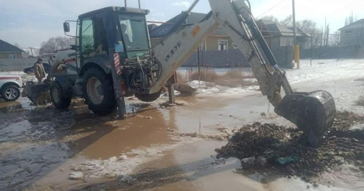 Ұзынағаш ауылын су басты