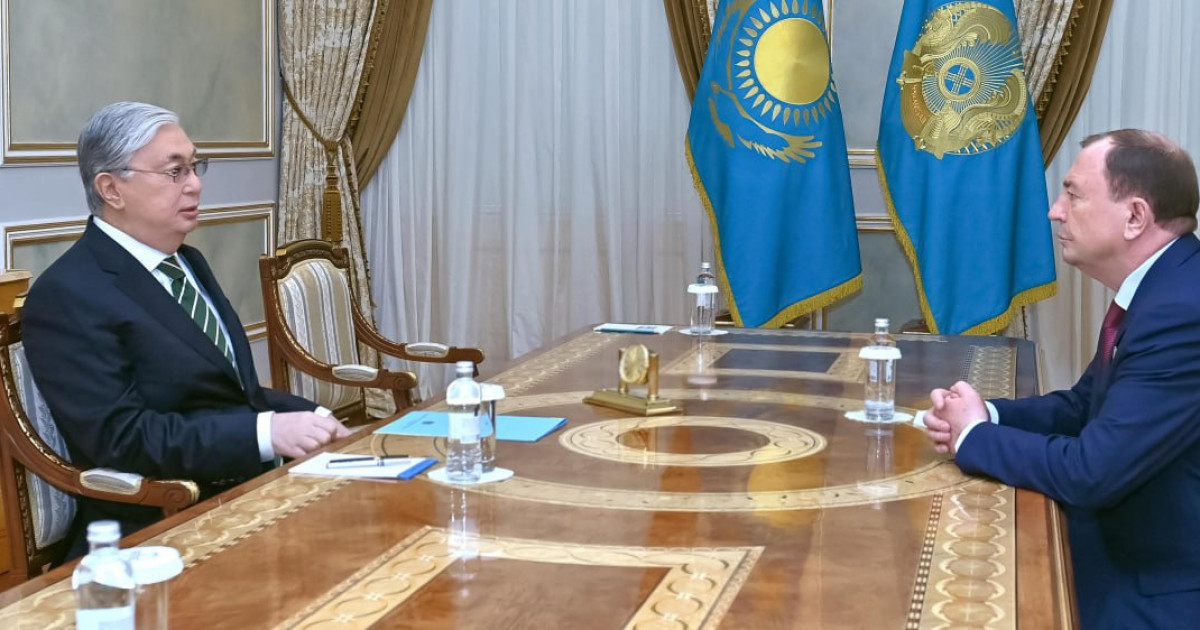 Тоқаев «Родина» агрофирмасының бас директорымен кездесті