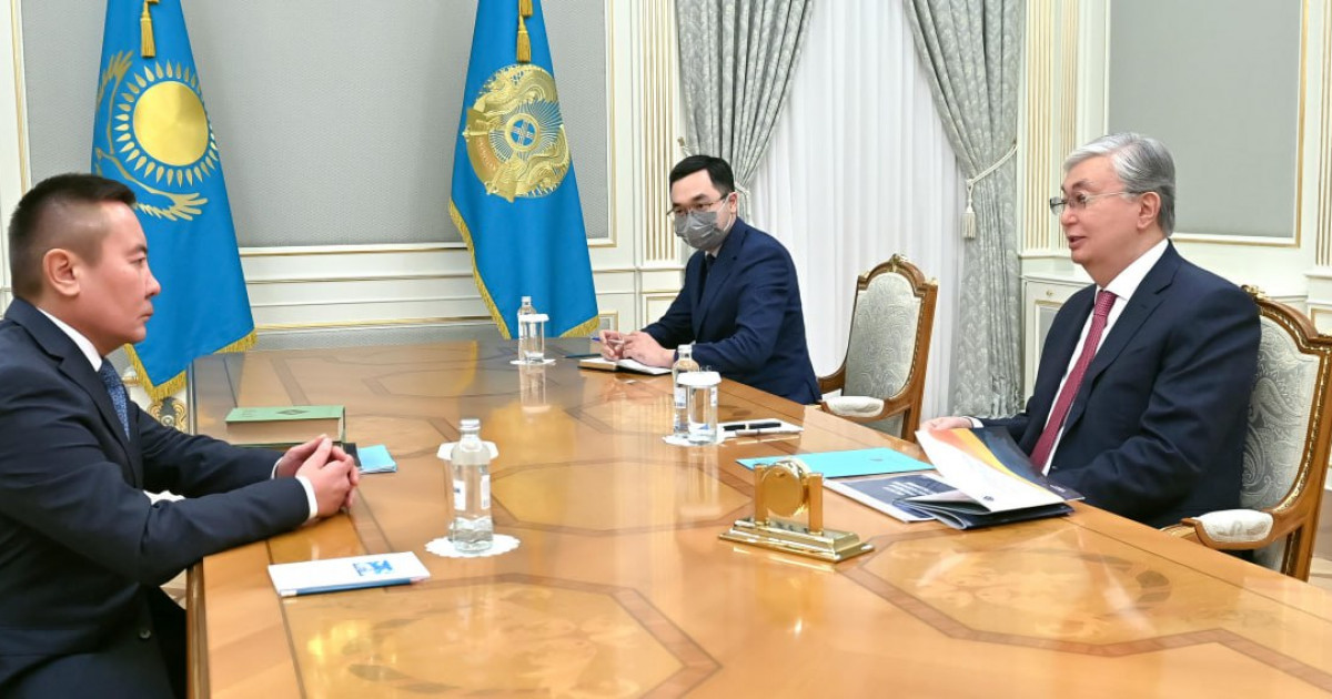 Президент Ұлттық құрылтай мүшесі Талғат Қалиевті қабылдады