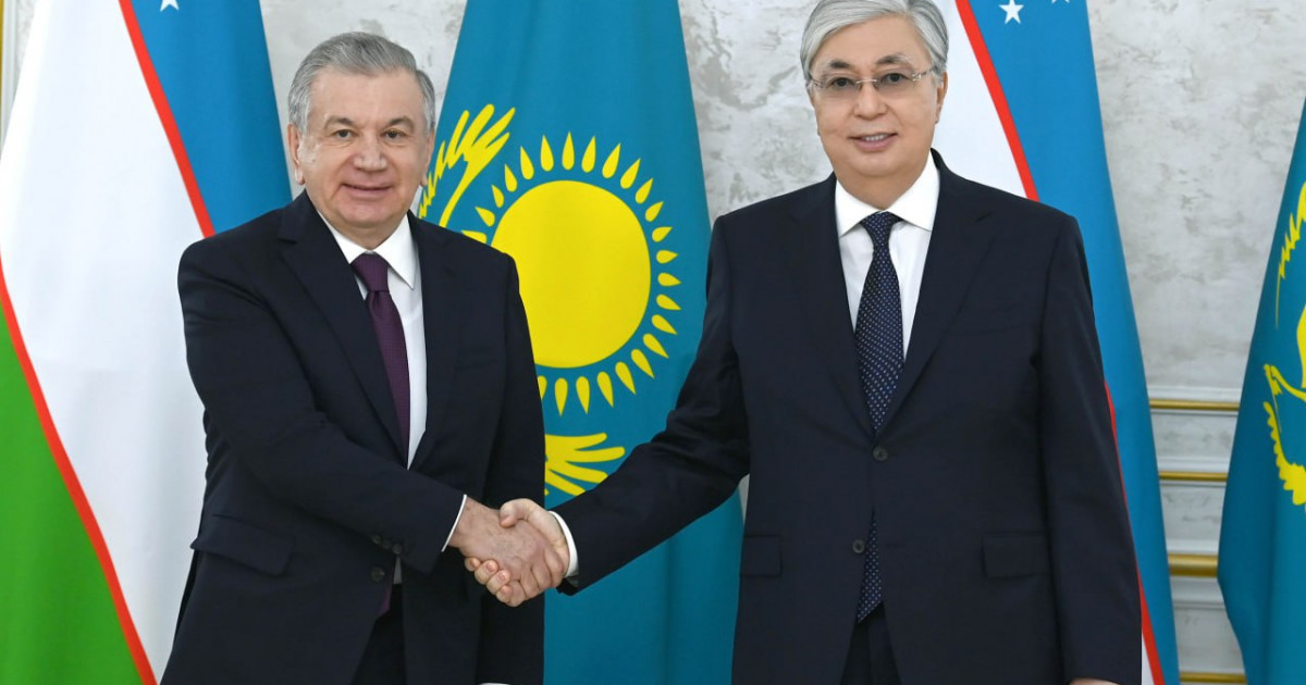 Қасым-Жомарт Тоқаев Өзбекстан президентімен кездесті