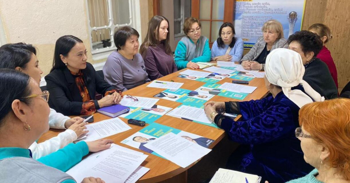 «Бақытты отбасы» партиялық жобасы аясында кеңес отырысы өтті
