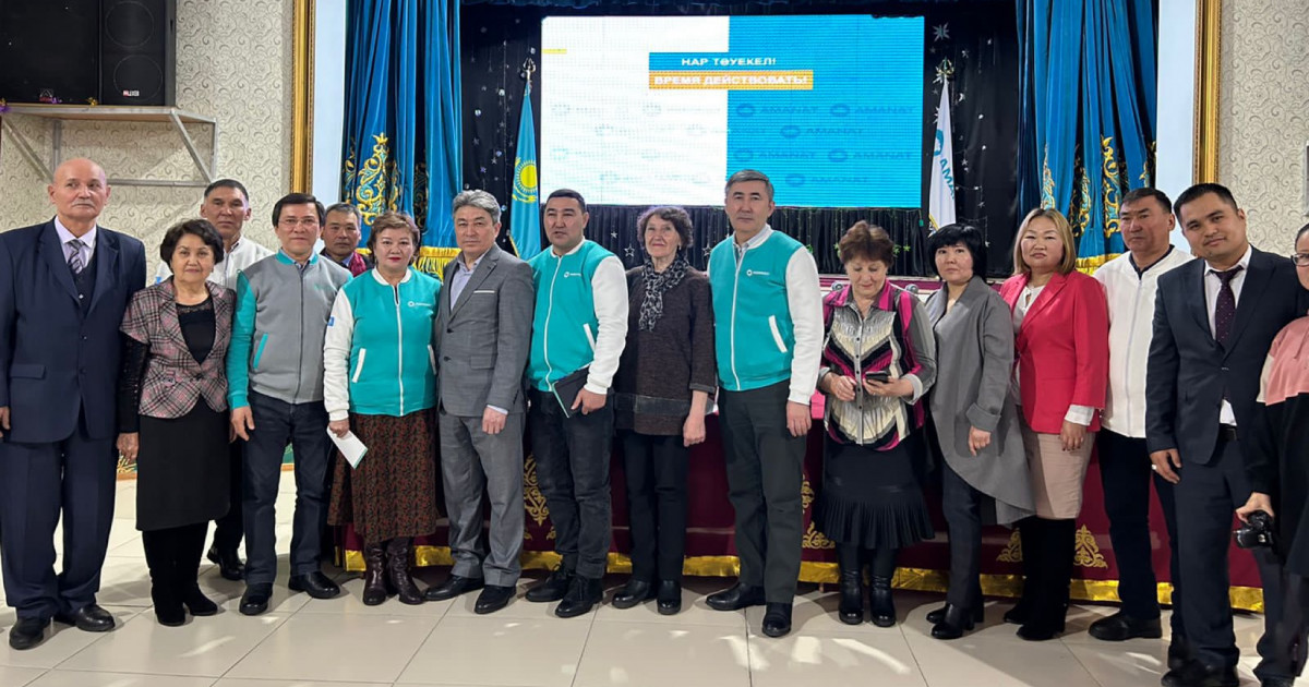 Мәжіліс депутаттығына кандидат Нұртай Сабильянов қалбатаулықтарды тыңдады