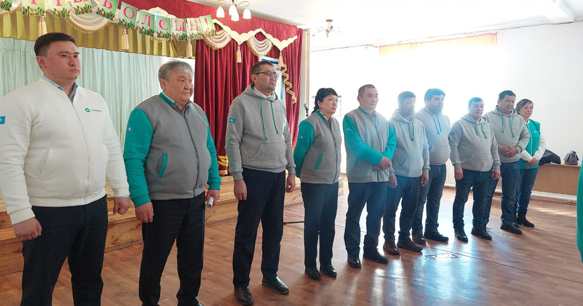 Кандидаттар үгіт-насихат жұмыстарын Ақтүбек ауылында жалғастырды