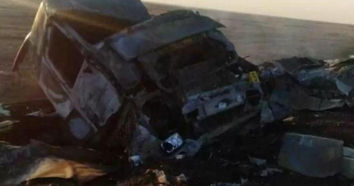 Ақтөбе облысында 2 жүк көлігі соқтығысып, бір адам көз жұмды