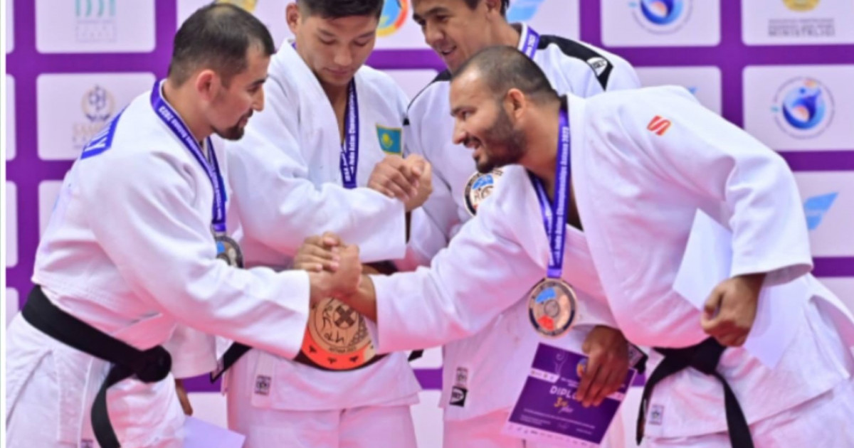 Парадзюдодан Қазақстан құрамасы Азия чемпионатында 14 медаль жеңіп алды