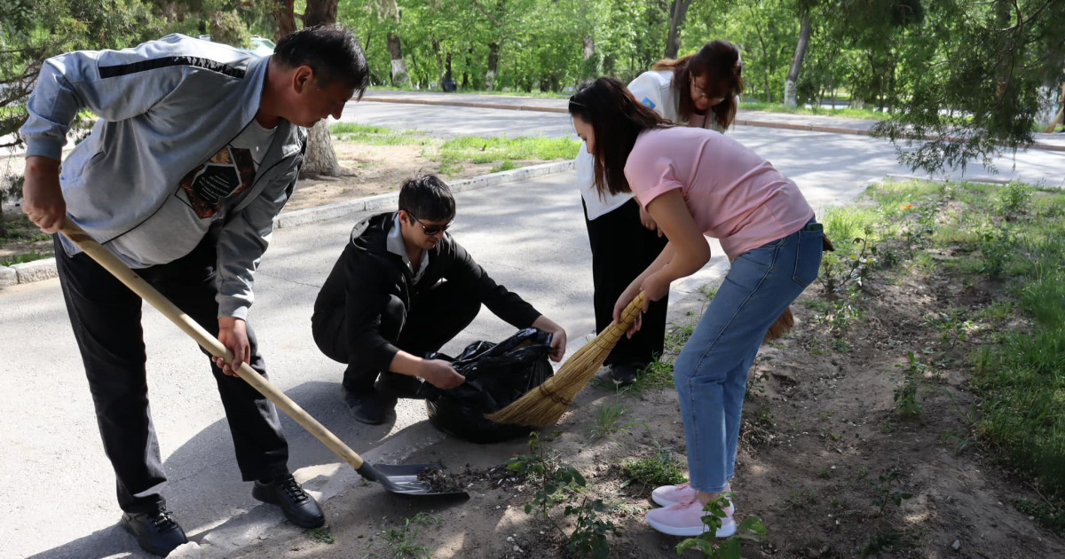 Таразда тазалық жұмыстары жүргізілді