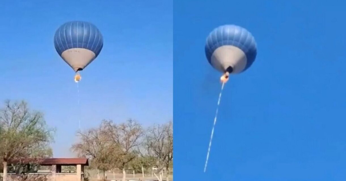 Әуе шары өртеніп, 2 адам қаза болды (ВИДЕО)
