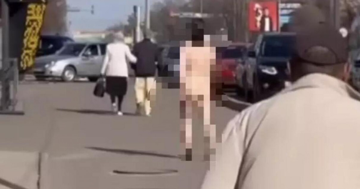 «Жалаңаш жүрген»: Павлодарда 31 жастағы тұрғын ұсталды (ВИДЕО)