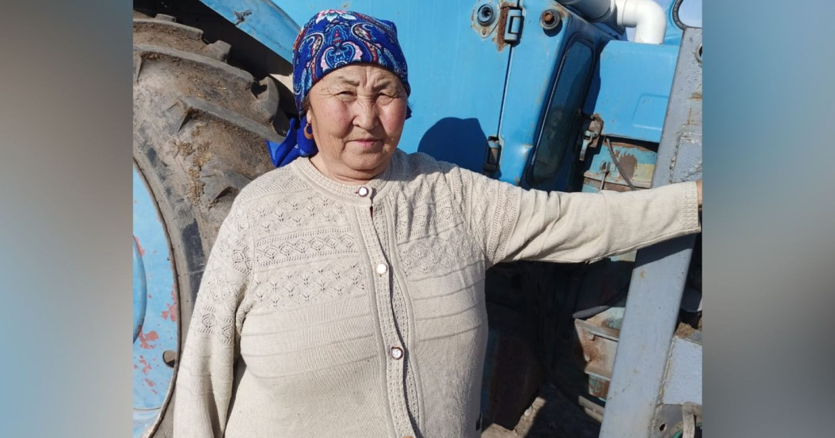 Күлдәрия Алтынбекова: Жиырма жыл бойы трактор айдадым