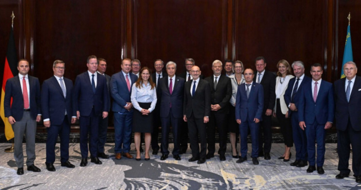 Қасым-Жомарт Тоқаев Қазақстан мен Германияның іскер топтарының дөңгелек үстеліне қатысты
