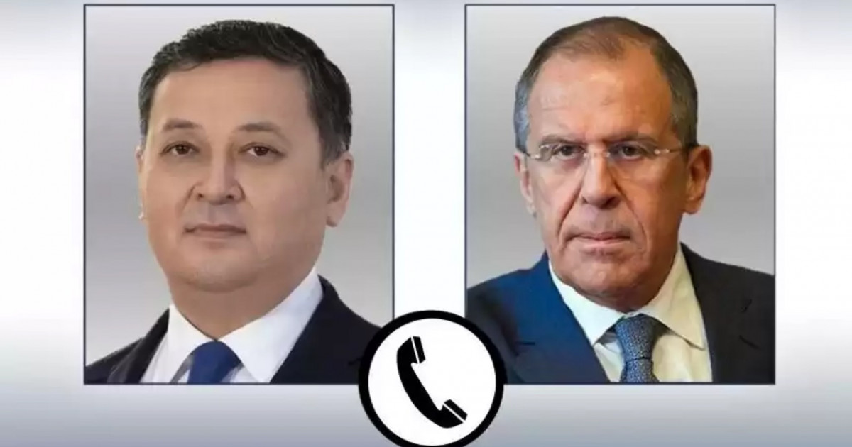 Қазақстан мен Ресейдің Сыртқы істер министрлері телефон арқылы сөйлесті