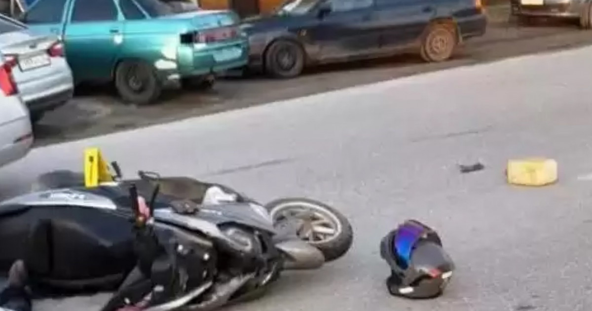 Ақтөбеде скутер қаққан жаяу жүргінші көз жұмды