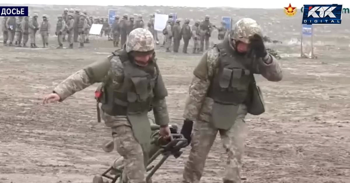 Жамбыл облысында снарядтан жарақаттанған үш офицердің жағдайы белгілі болды